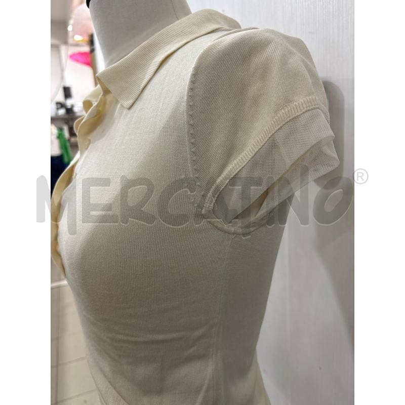 SOTTO GIACCA TSHIRT POLO BEIGE EMPORIO ARMANI  | Mercatino dell'Usato Benevento 2