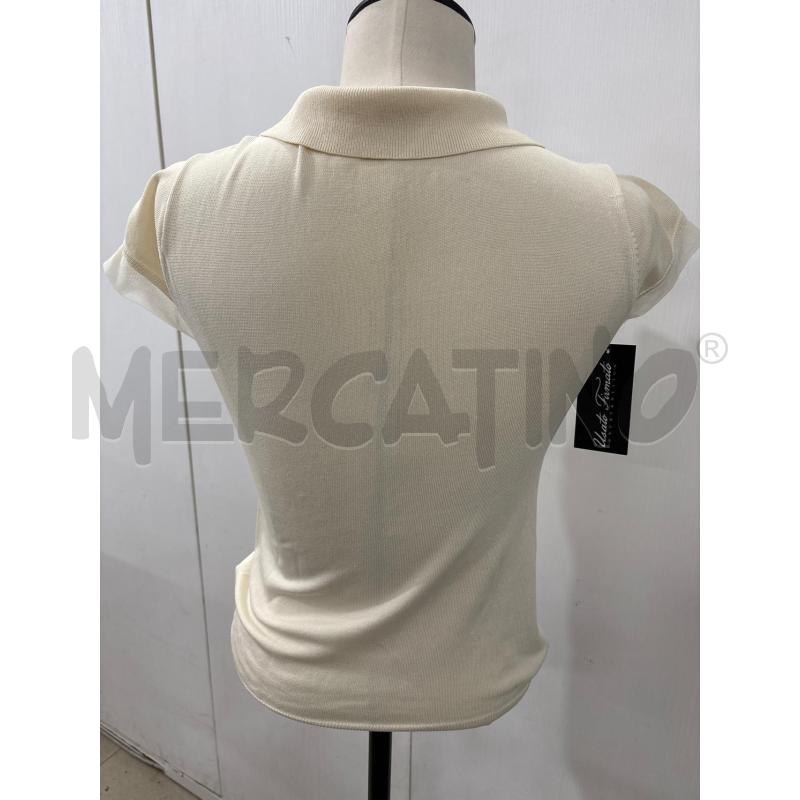 SOTTO GIACCA TSHIRT POLO BEIGE EMPORIO ARMANI  | Mercatino dell'Usato Benevento 3