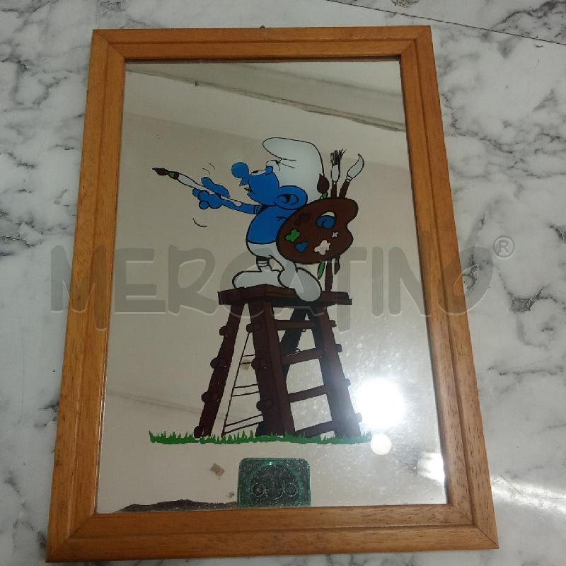 SPECCHIO C LEGNO PUFFO ARTISTA | Mercatino dell'Usato Benevento 1