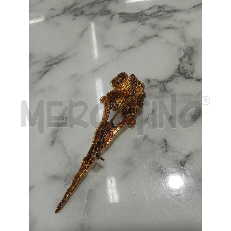 SPILLA FIORE STRASS PERLINA CENTRALE A.  | Mercatino dell'Usato Benevento 5