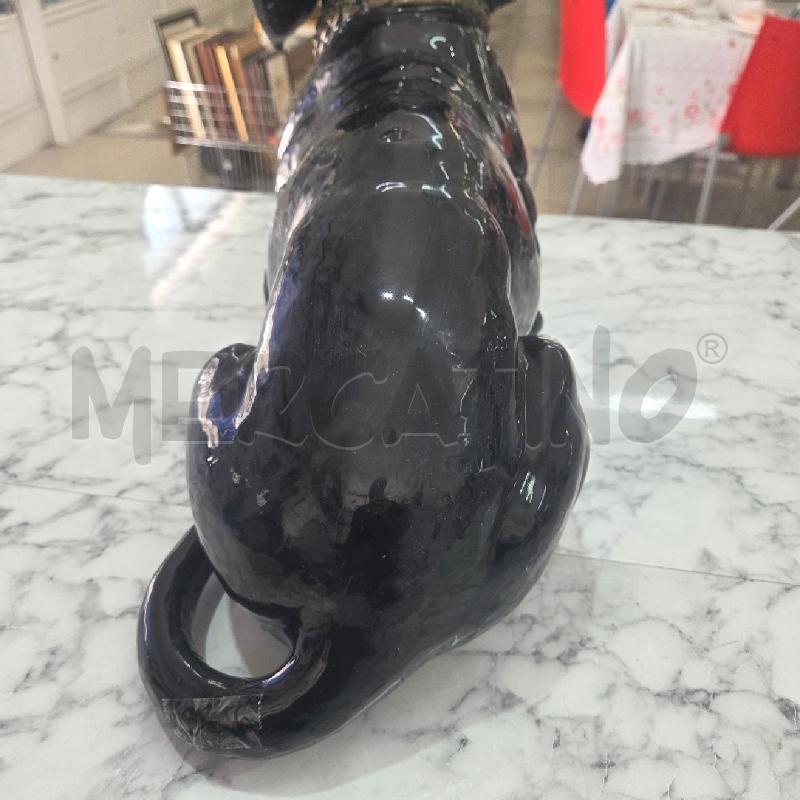 STATUA CER CANE BASSOTTO NERO AB ITALY | Mercatino dell'Usato Benevento 4