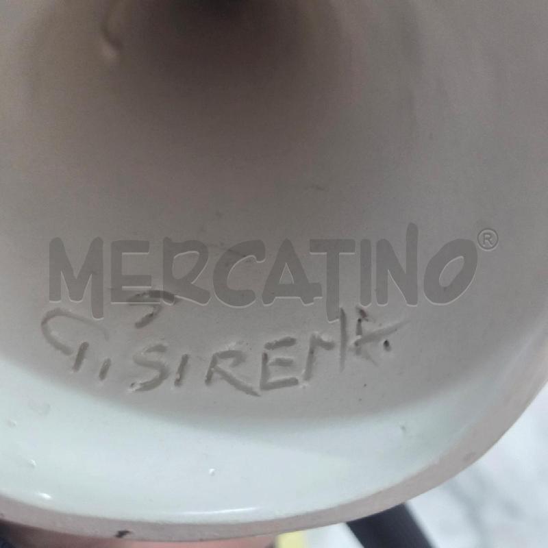 STATUINA CRETA BIANCA DONNA CON CESTINO G.SIRENA | Mercatino dell'Usato Benevento 4