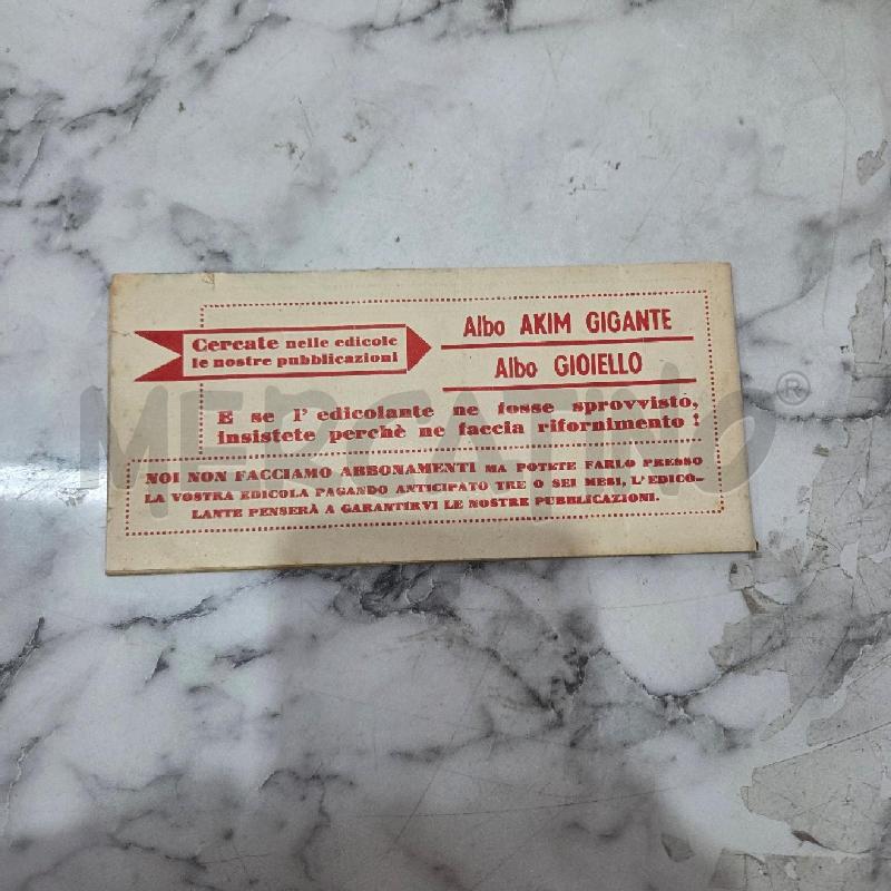 STRISCIA ALBO GIOELLO UNA TRAPPOLA PER AKIM | Mercatino dell'Usato Benevento 2
