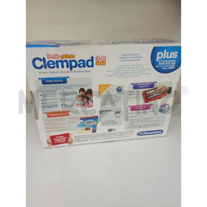 TABLET BAMBINI CLEMENTONI CLEMPAD 3-6ANNI | Mercatino dell'Usato Benevento 3