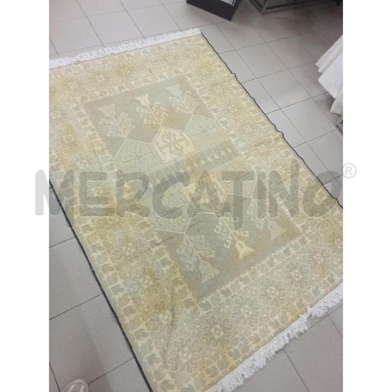 TAPPETO BLU 194X143 FANTASIA BLU E AZZURRO IZMIR VELOUR | Mercatino dell'Usato Benevento 2