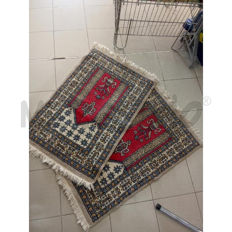TAPPETO COPPIA STILE PERSIANO 107X65 | Mercatino dell'Usato Benevento 1