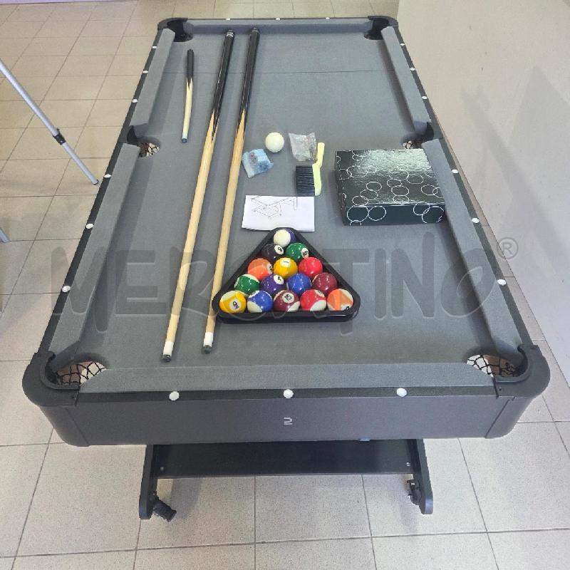 TAVOLO DA BILIARDO NERO DECATHLON PONGORI | Mercatino dell'Usato Benevento 1