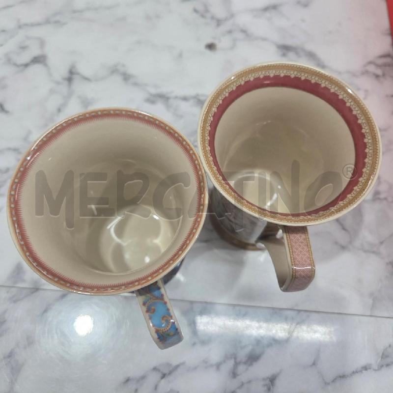 TAZZA COPPIA CER BEIGE INS DISEGNINI ROYAL CROWN | Mercatino dell'Usato Benevento 3