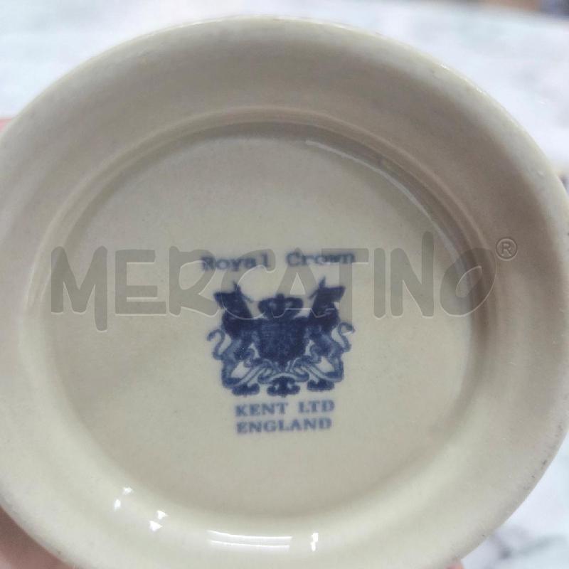 TAZZA COPPIA CER BEIGE INS DISEGNINI ROYAL CROWN | Mercatino dell'Usato Benevento 4