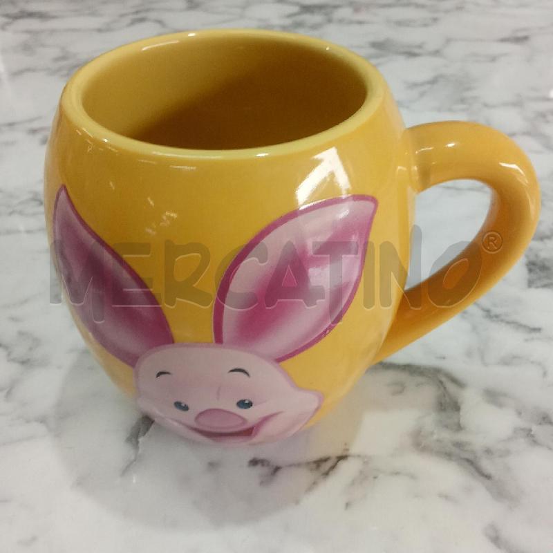 TAZZA GIALLA MAXI WINNIW THE POOH | Mercatino dell'Usato Benevento 2