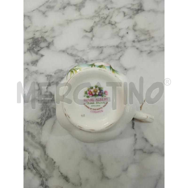 TAZZA PORCELLANA ROYAL ALBERT OCTOBER INS FIORI | Mercatino dell'Usato Benevento 4