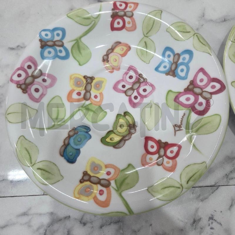 TAZZE PZ. COPPIA THUN FARFALLE IN FESTA | Mercatino dell'Usato Benevento 4