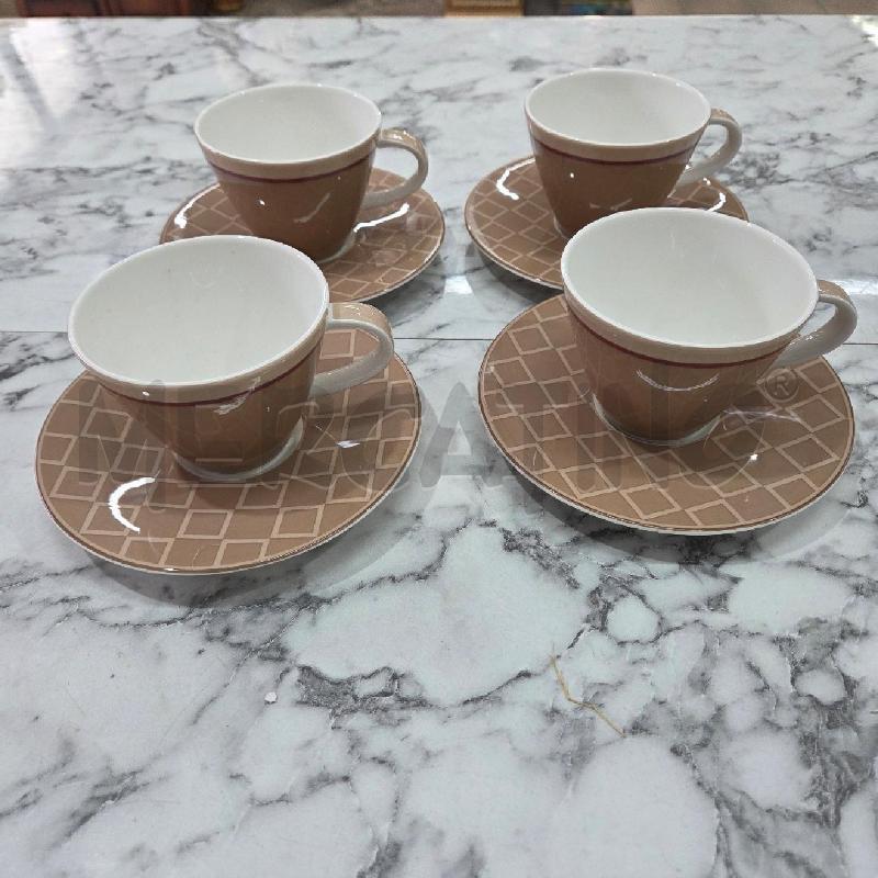 TAZZE PZ. GRUPPO CER MARRONE VILLEROY BOCH CAFFÈ CARAMEL | Mercatino dell'Usato Benevento 1