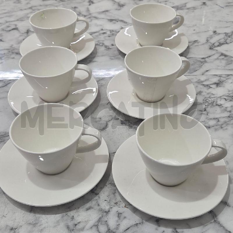 TAZZE PZ. GRUPPO PORCELLANA BIANCA VILLEROY BOCH | Mercatino dell'Usato Benevento 1
