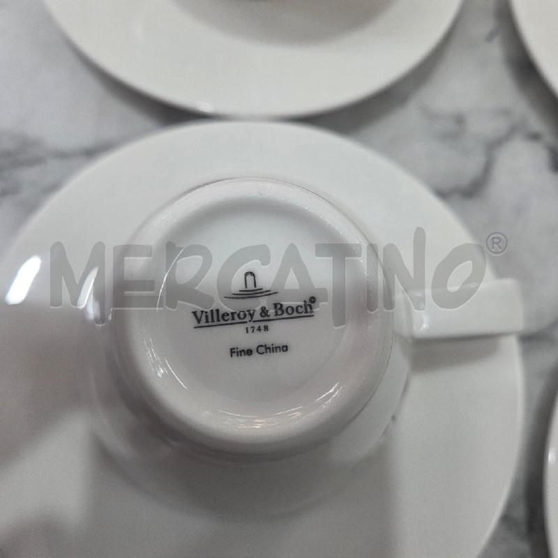 TAZZE PZ. GRUPPO PORCELLANA BIANCA VILLEROY BOCH | Mercatino dell'Usato Benevento 4