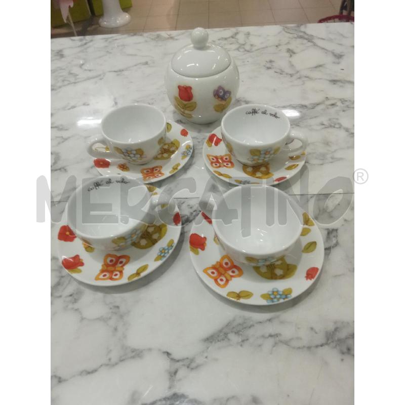 TAZZINE PZ4+ZUCCHERIERA THUN COUNTRY CON FARFALLE | Mercatino dell'Usato Benevento 1