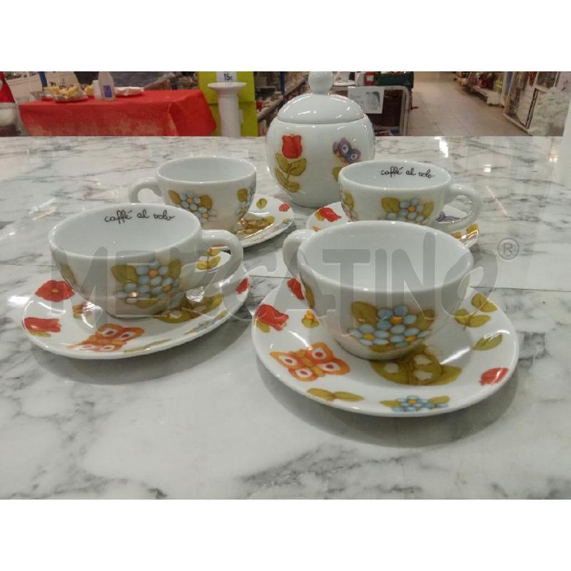 TAZZINE PZ4+ZUCCHERIERA THUN COUNTRY CON FARFALLE | Mercatino dell'Usato Benevento 3