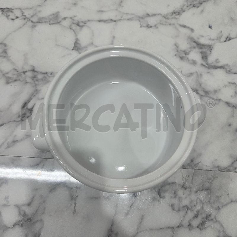 TEGAMINO BIANCO CON COPERCHIO CER | Mercatino dell'Usato Benevento 3