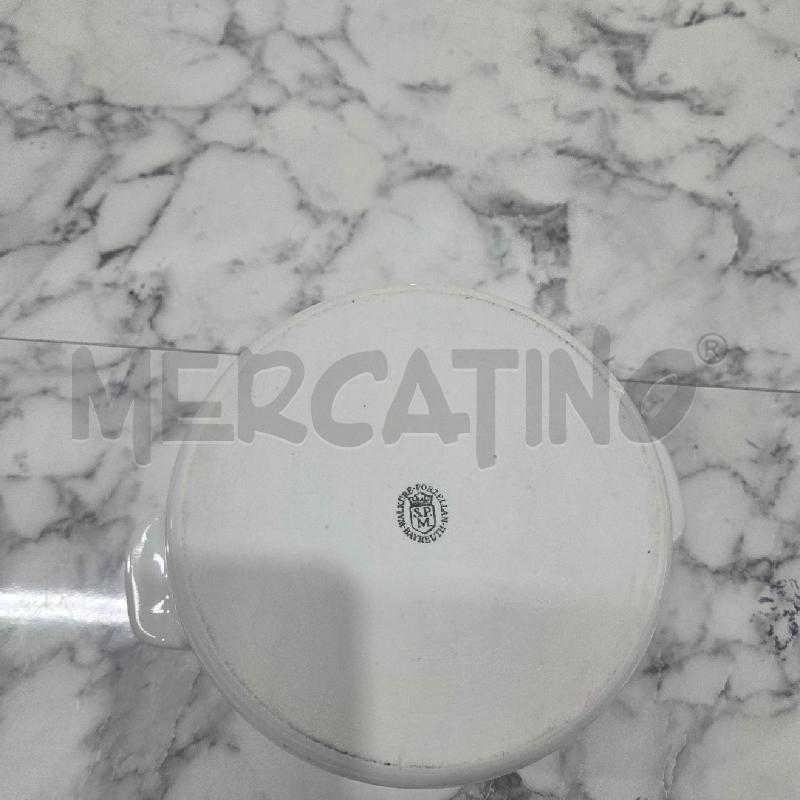 TEGAMINO BIANCO CON COPERCHIO CER | Mercatino dell'Usato Benevento 4