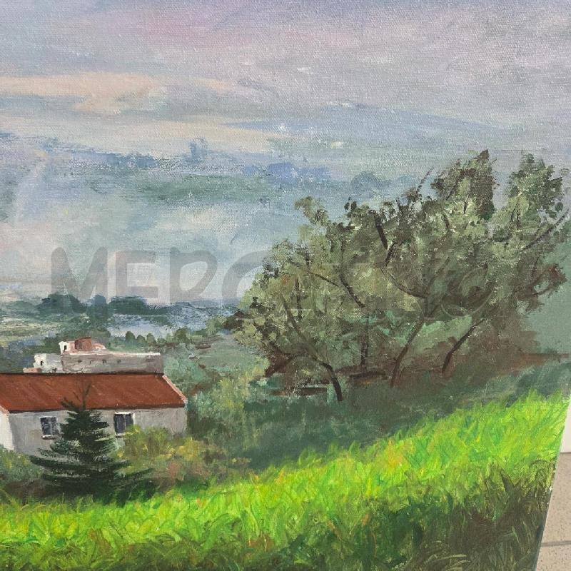 TELA PAESAGGIO FOGLIANISE CON CASA BOSCO | Mercatino dell'Usato Benevento 3
