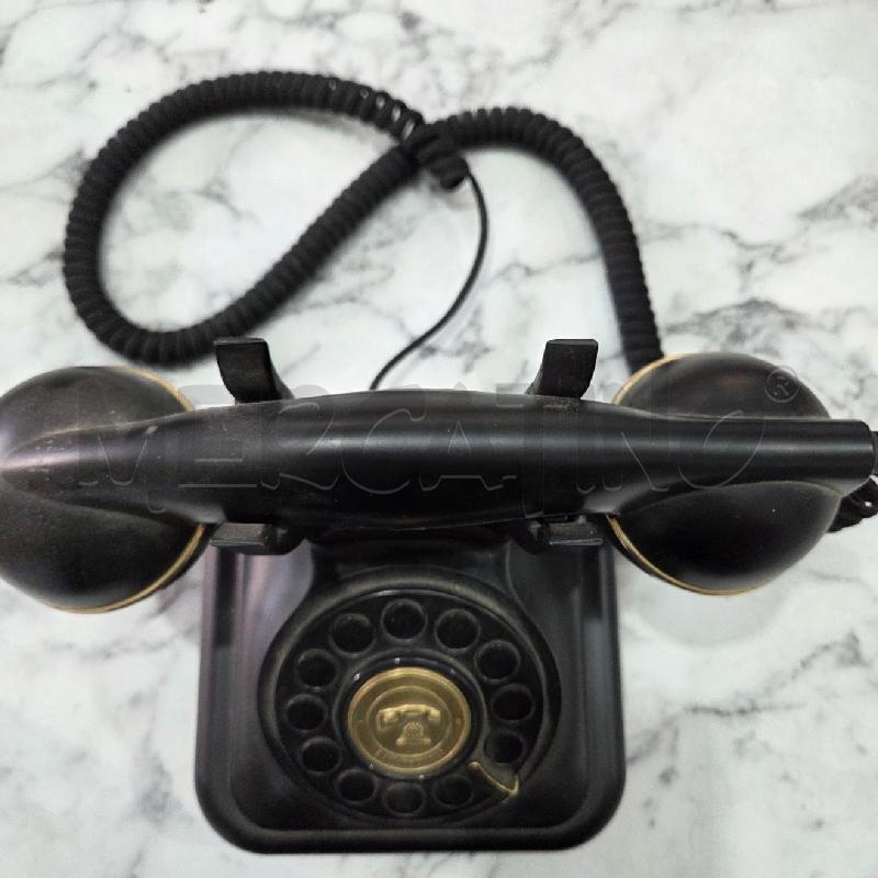TELEFONO NERO CON GHIERA VINTAGE BRONDI | Mercatino dell'Usato Benevento 1