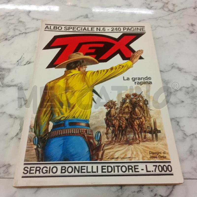 TEX ALBO SPECIALE N6 LA GRANDE RAPINA | Mercatino dell'Usato Benevento 1