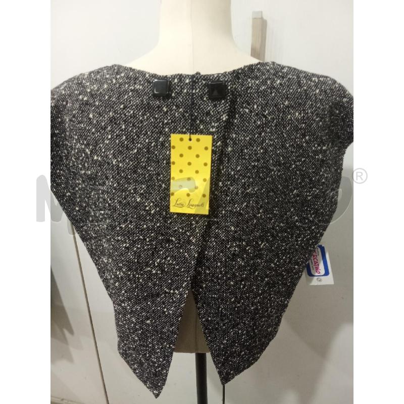 TOP BIANCO NERO LUISA SPAGNOLI MACRAME AVANTI | Mercatino dell'Usato Benevento 3