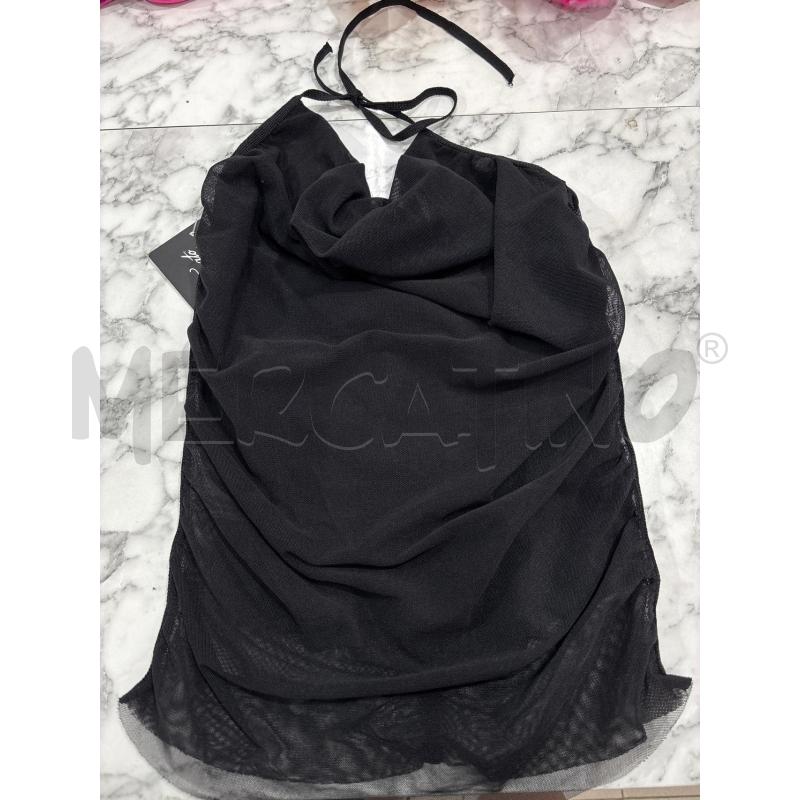 TOP PENNYBLACK NERO TULLE ALLACCIATURA AL COLLO | Mercatino dell'Usato Benevento 1