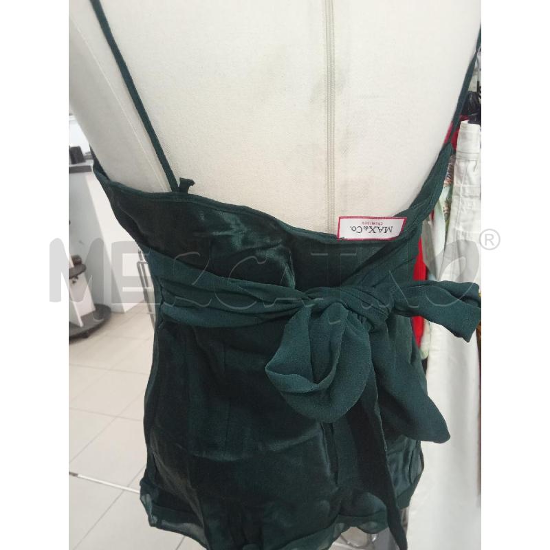 TOP VERDE MAXECO 100%RASO  | Mercatino dell'Usato Benevento 3