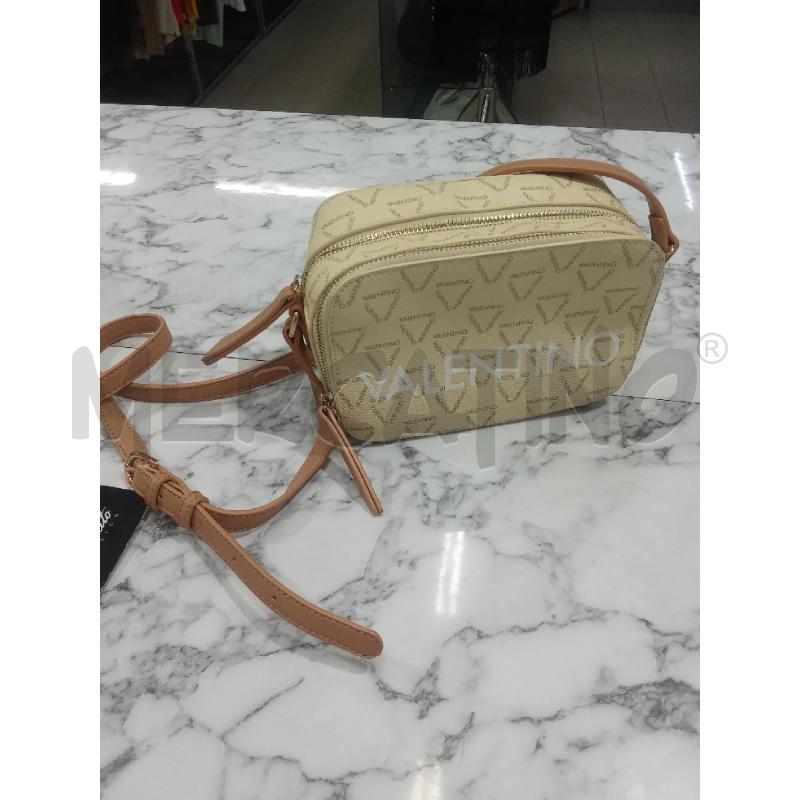 TRACOLLA DONNA BEIGE MARRONE LOGATA MARIO VALENTINO | Mercatino dell'Usato Benevento 1