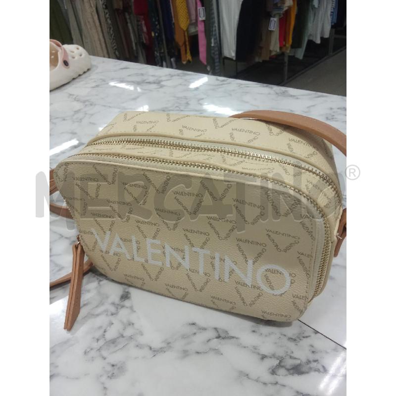 TRACOLLA DONNA BEIGE MARRONE LOGATA MARIO VALENTINO | Mercatino dell'Usato Benevento 2