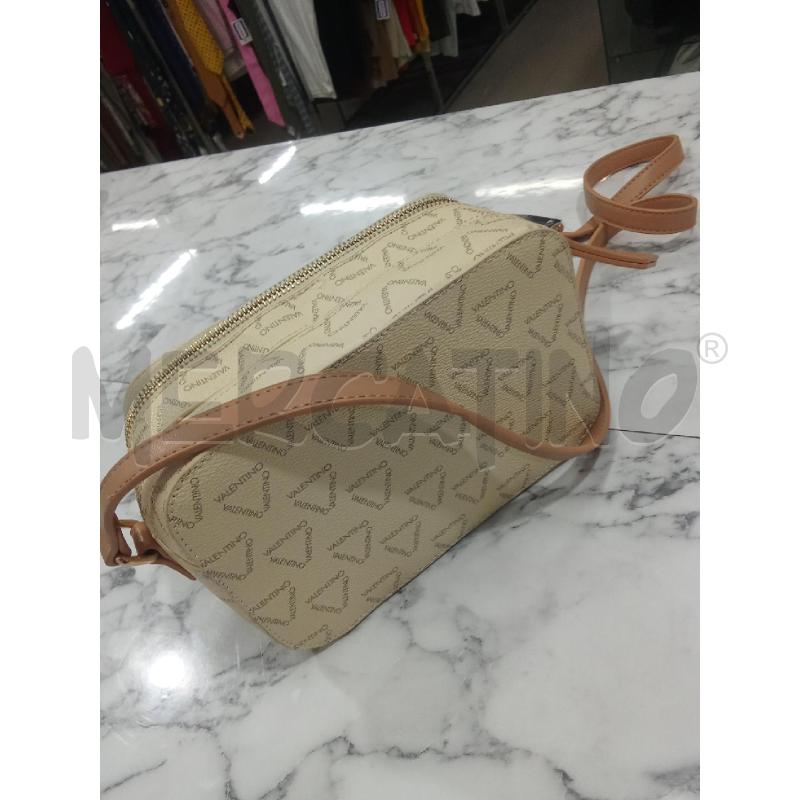 TRACOLLA DONNA BEIGE MARRONE LOGATA MARIO VALENTINO | Mercatino dell'Usato Benevento 3