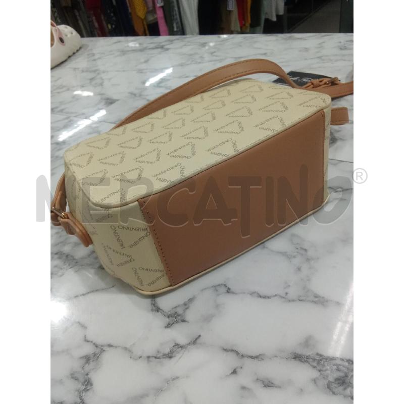TRACOLLA DONNA BEIGE MARRONE LOGATA MARIO VALENTINO | Mercatino dell'Usato Benevento 4