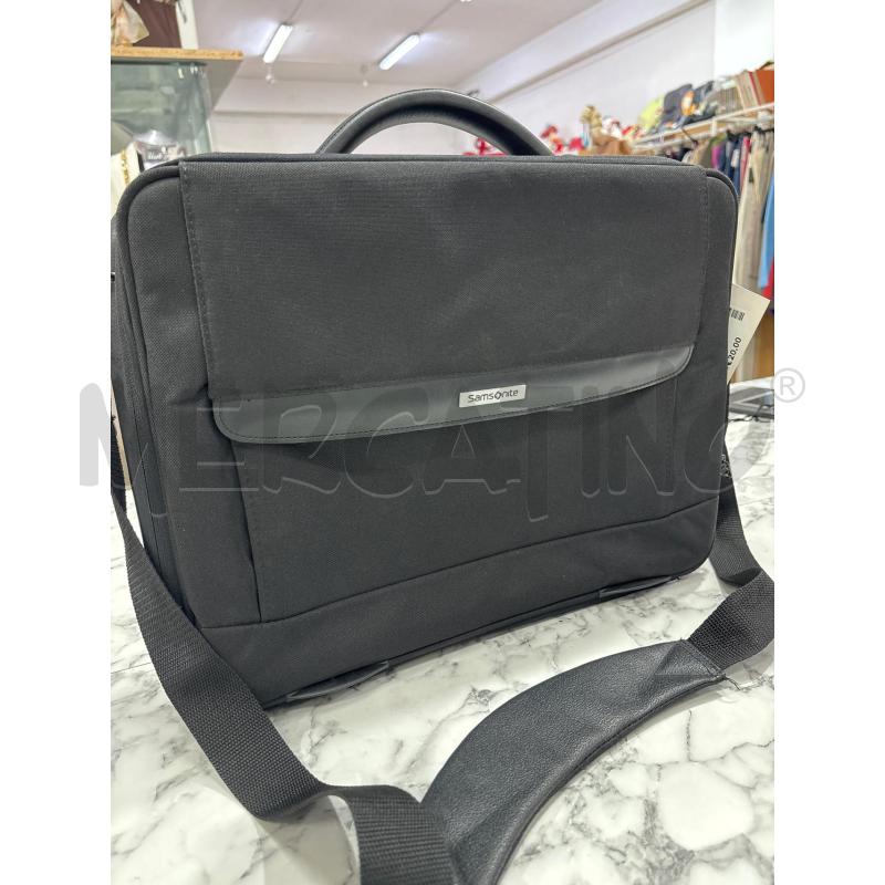 TRACOLLA PORTA PC NERA PORTA PC SAMSONITE TESSUTO | Mercatino dell'Usato Benevento 1