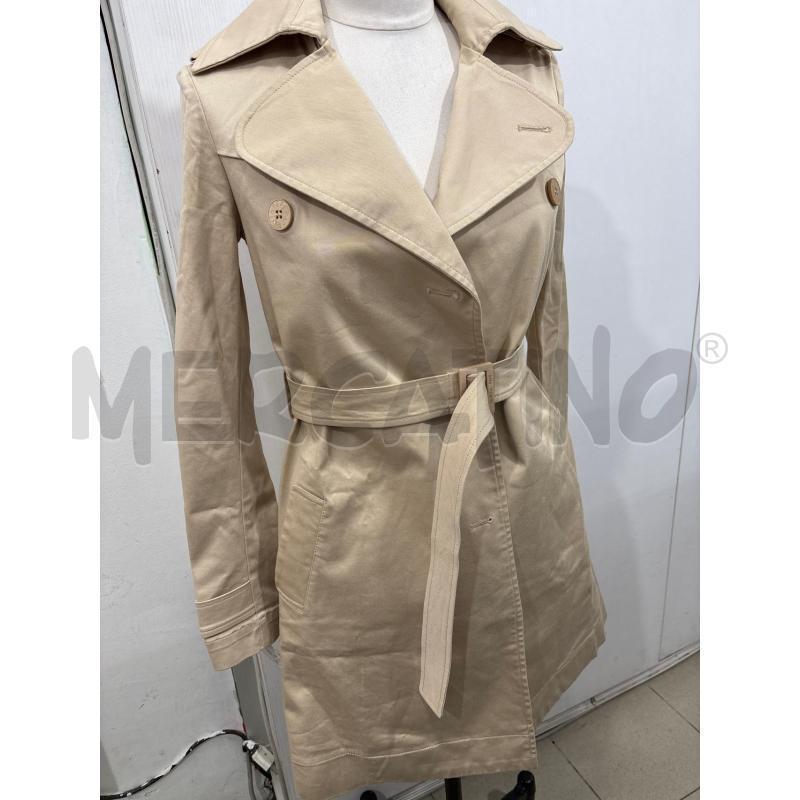 TRENCH DONNA PATRIZIA PEPE BEIGE | Mercatino dell'Usato Benevento 1