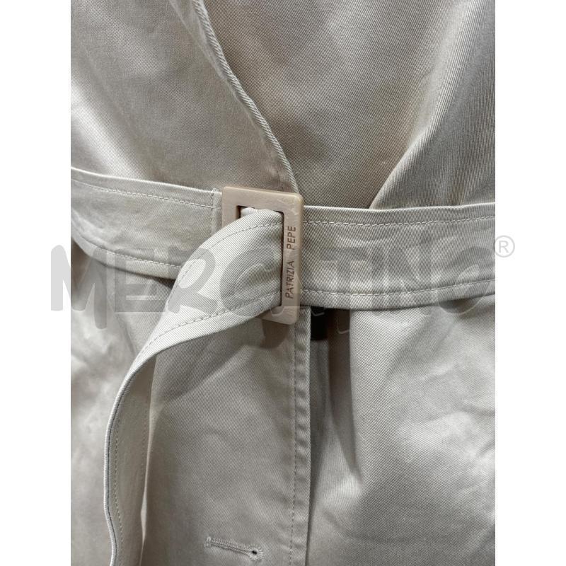 TRENCH DONNA PATRIZIA PEPE BEIGE | Mercatino dell'Usato Benevento 2