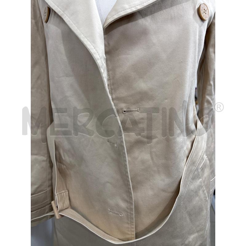 TRENCH DONNA PATRIZIA PEPE BEIGE | Mercatino dell'Usato Benevento 4