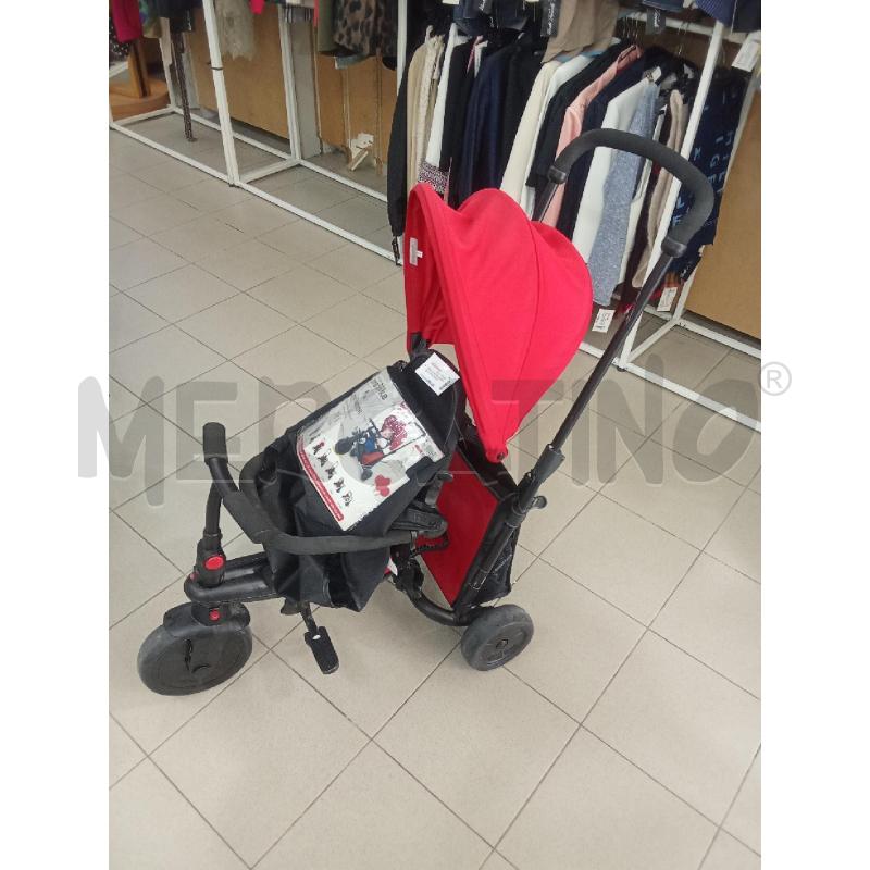 TRICICLO ROSSO E NERO EVOLUTIVO SMARTRIKE  | Mercatino dell'Usato Benevento 2
