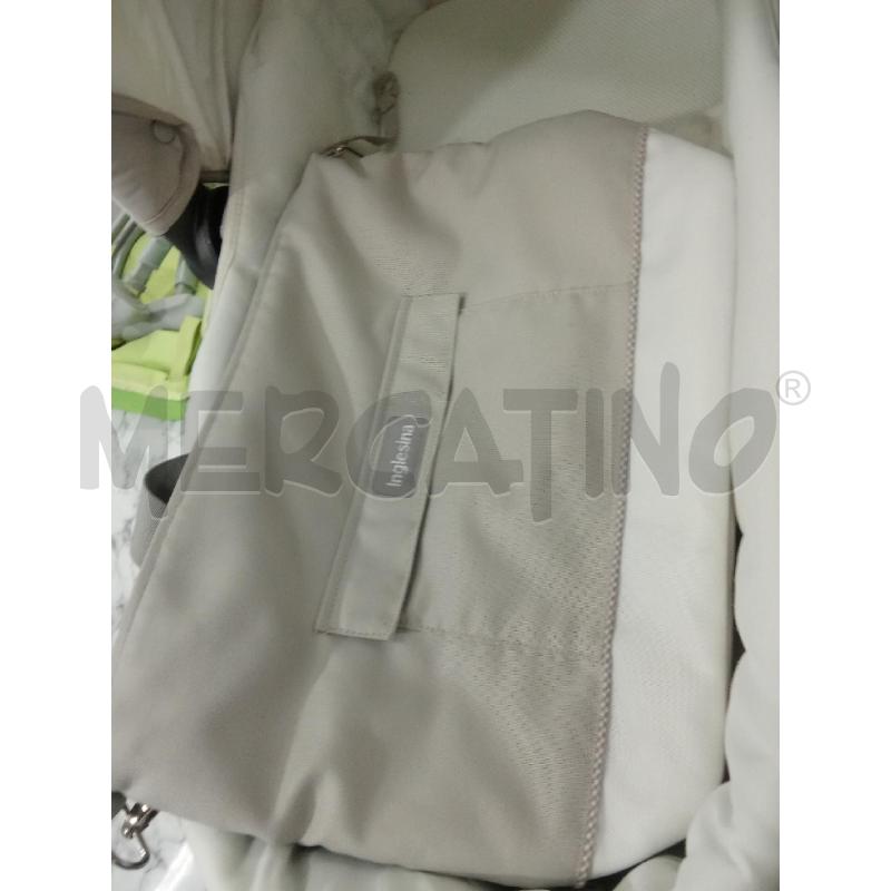 TRIO INGLESINA ZIPPY GRIGIO BIANCO  | Mercatino dell'Usato Benevento 4