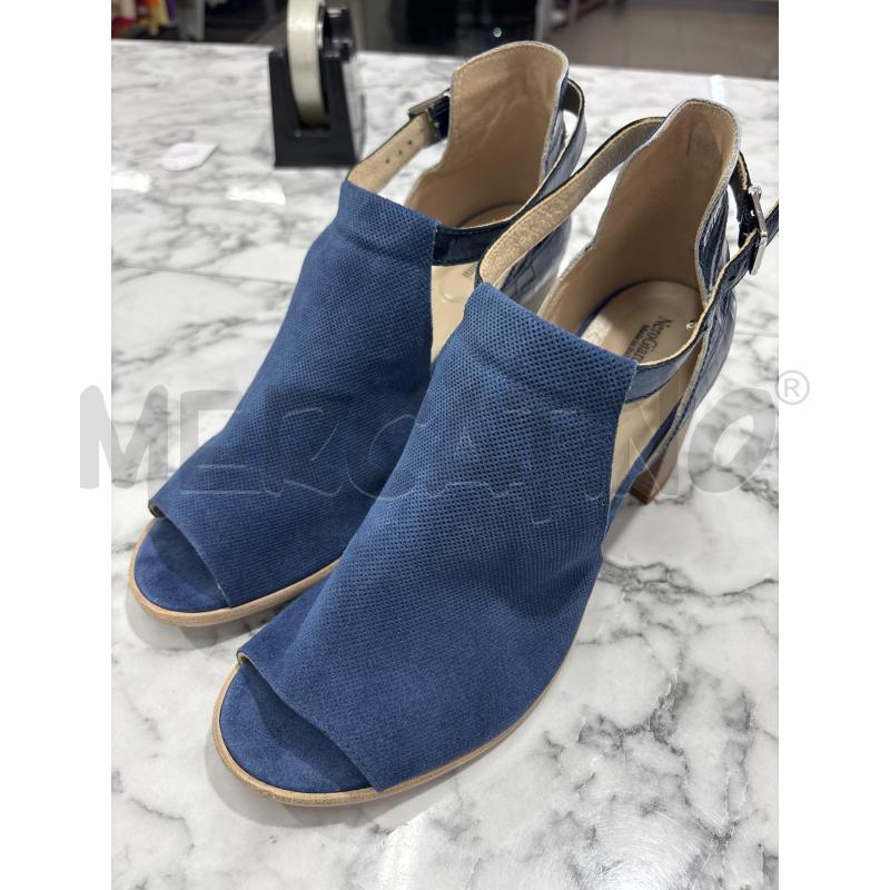 TRONCHETTO BLU TACCO BEIGE NERO GIARDINI | Mercatino dell'Usato Benevento 1
