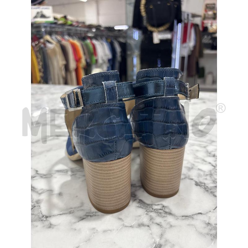TRONCHETTO BLU TACCO BEIGE NERO GIARDINI | Mercatino dell'Usato Benevento 3