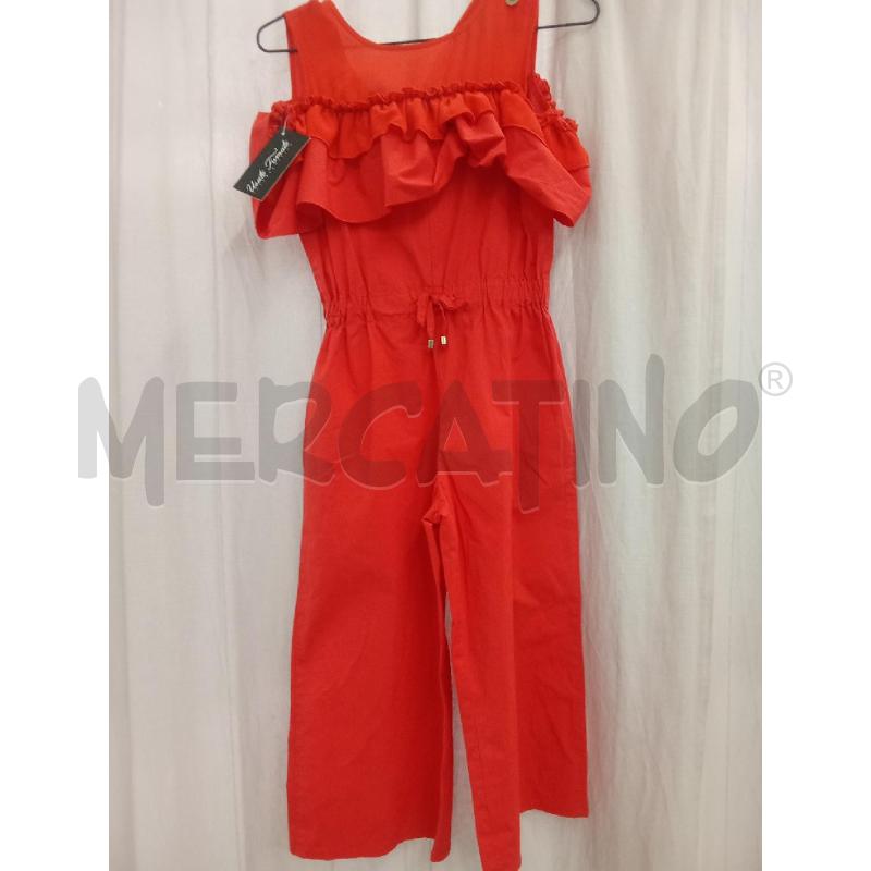 TUTA BAMBINA INTERA ROSSO CORALLO ELISABETTA FRANCHI | Mercatino dell'Usato Benevento 1