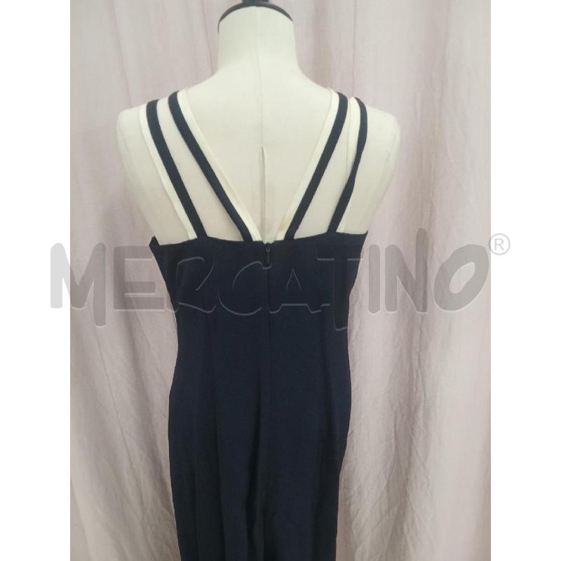 TUTA DONNA INTERA BLU SPALLINE BIANCO TAMARA TECLA | Mercatino dell'Usato Benevento 4