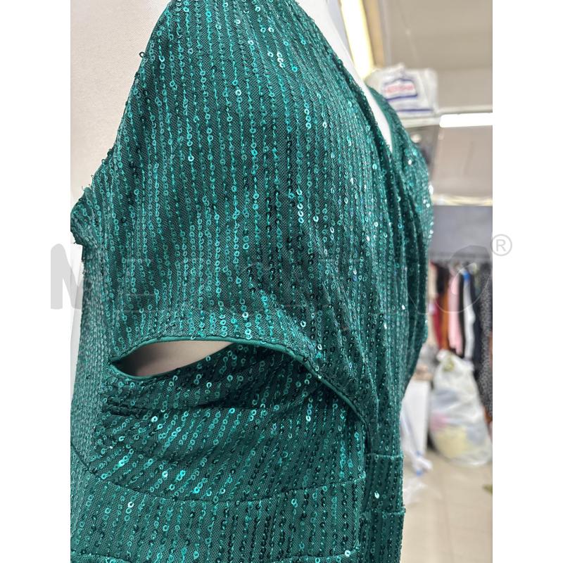 TUTA DONNA INTERA VERDE PAIETTE CON TOP INCROCIO | Mercatino dell'Usato Benevento 4