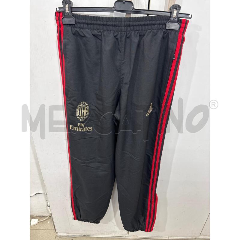 TUTA UOMO NERA ROSSA MILAN FLY EMIRATES ADIDAS | Mercatino dell'Usato Benevento 2