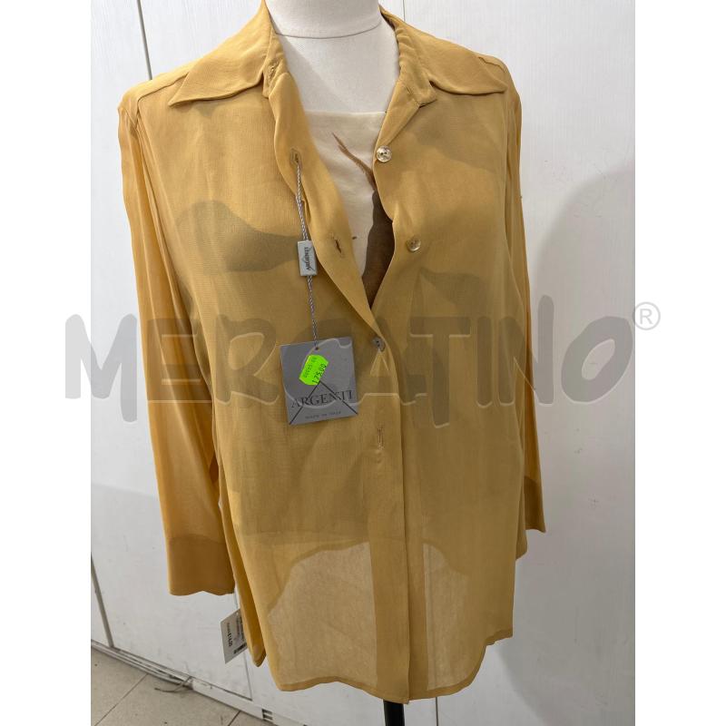 TWIN SET DONNA ARANCIO TOP+CARDIGAN VELATO FANTASIA MARRONE | Mercatino dell'Usato Benevento 1