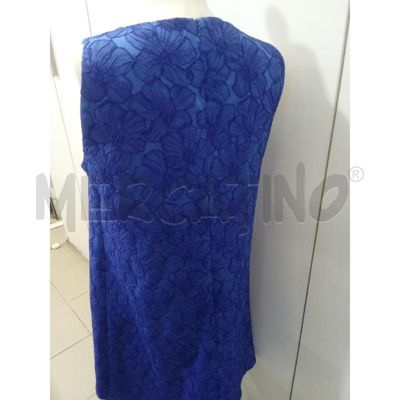 TWIN SET VESTITO BLU RICAMATO ALLA DETTAGLI STRASS BOTONDI MILANO | Mercatino dell'Usato Benevento 5