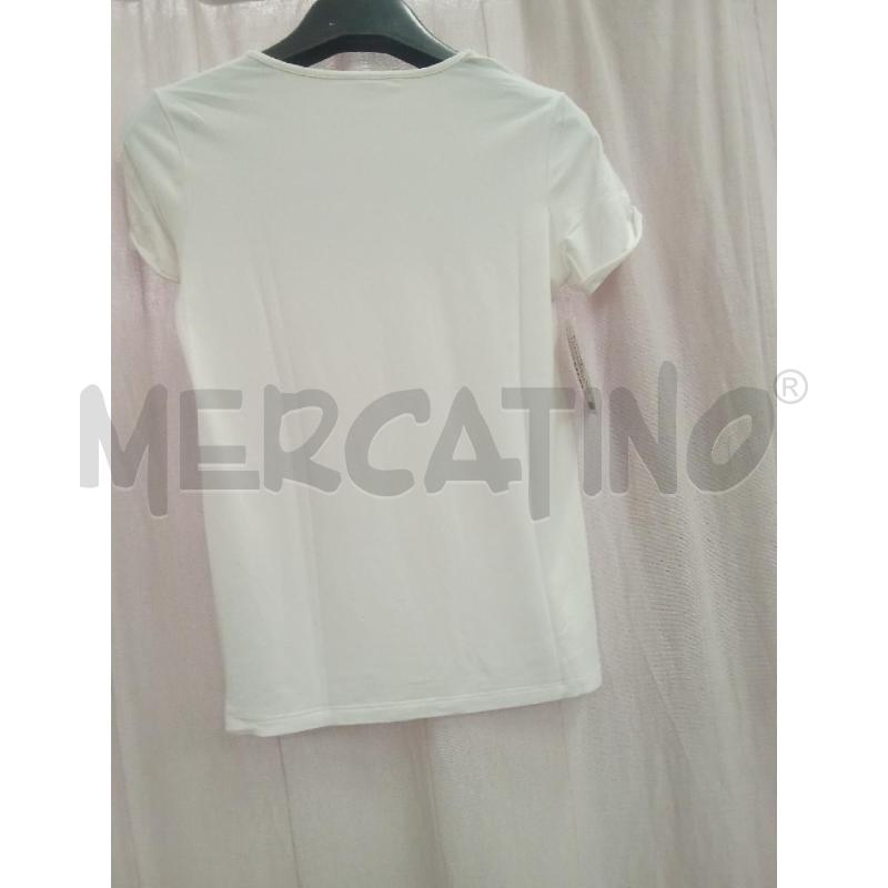 T SHIRT BAMBINA BIANCA INS DORATO MARCIANO GUESS | Mercatino dell'Usato Benevento 3