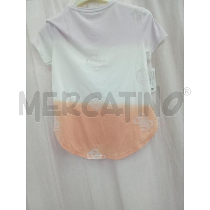 T SHIRT BAMBINA GUESS VIOLA BIANCO ARANCIO | Mercatino dell'Usato Benevento 2