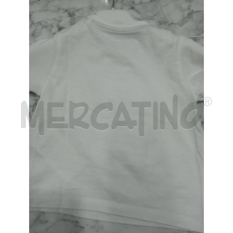 T SHIRT BAMBINO BIANCA GUESS ORSETTO   | Mercatino dell'Usato Benevento 3
